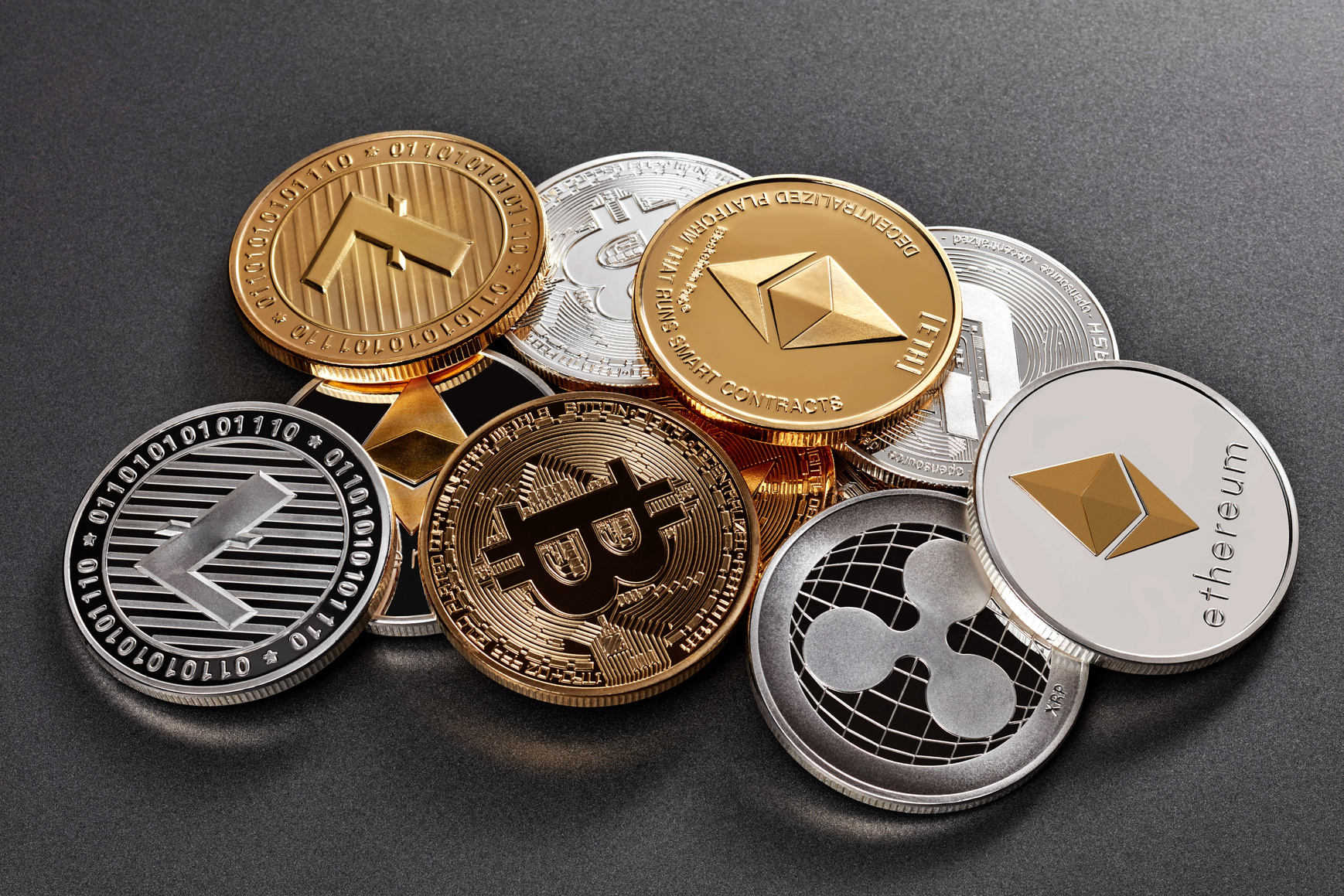 Different Coins of Cryptocurrency 